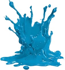 a blue liquid splashing on a white background.jpg